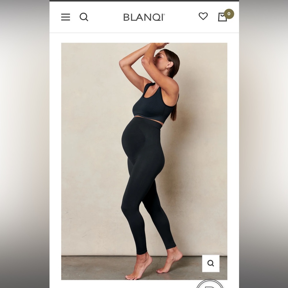 NEW Blanqi Maternity Leggings. Never worn. New with tags.